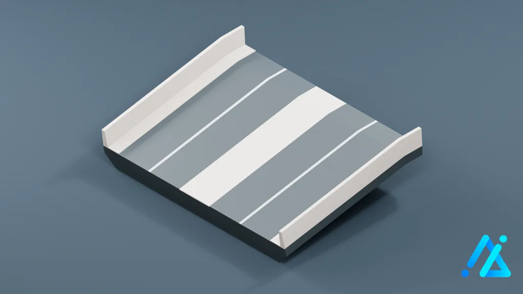 Low-Poly Bridge Section 08 1 — 3D model preview