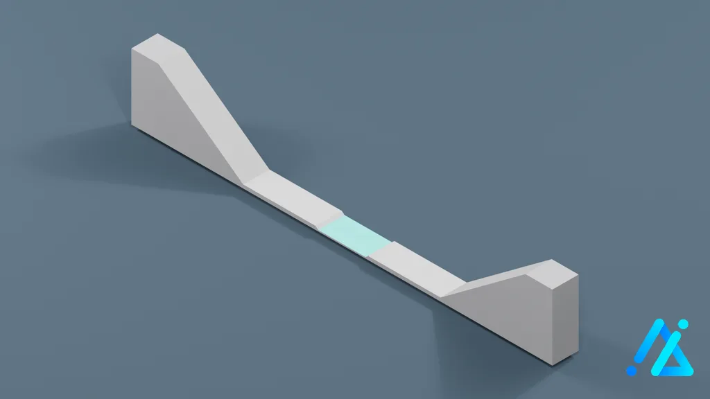 Low-Poly Drainage Ditch 01 — 3D model preview
