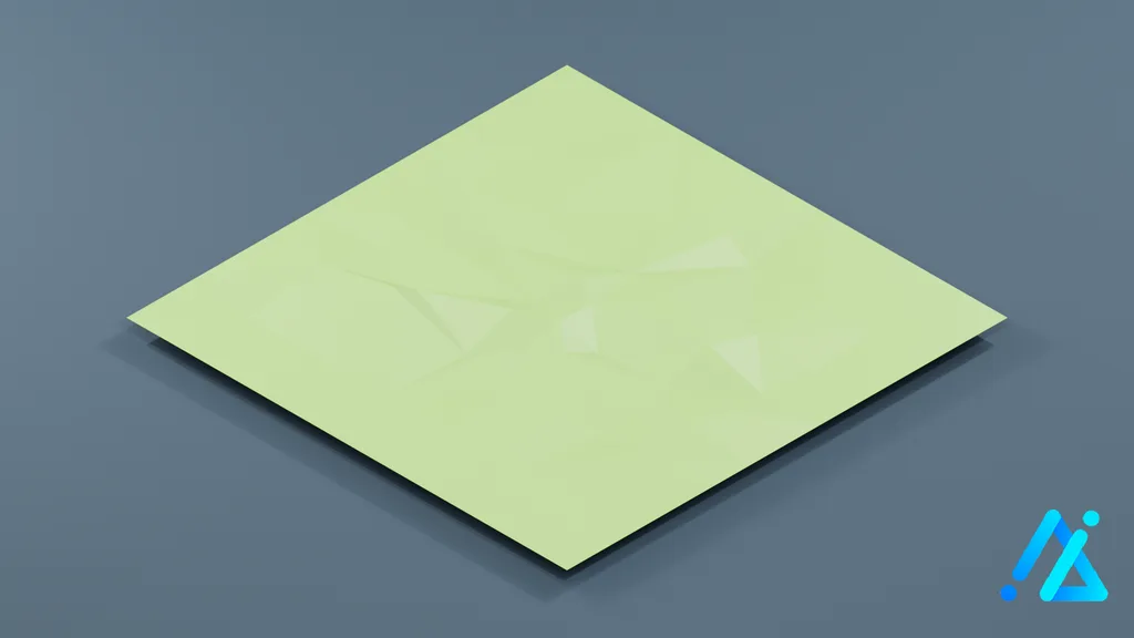 Low-Poly Ground Terrain Tile 01 — 3D model preview