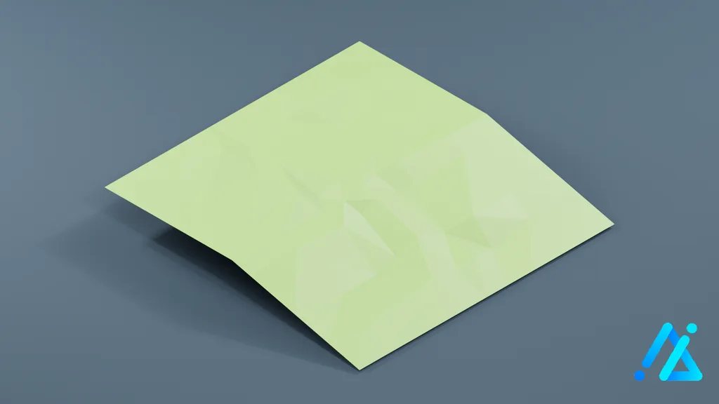 Low-Poly Ground Terrain Tile 02 — 3D model preview