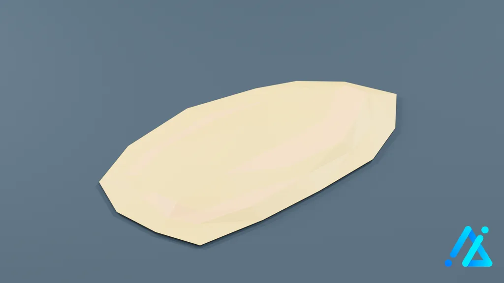 Low-Poly Haystack 03 — 3D model preview