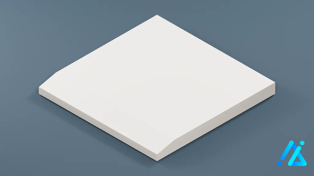 Low-Poly Hiking Trail Tile 05 — 3D model preview