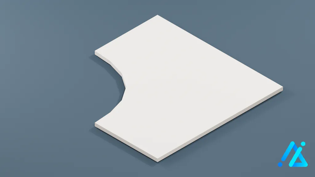 Low-Poly Hiking Trail Tile 10 — 3D model preview