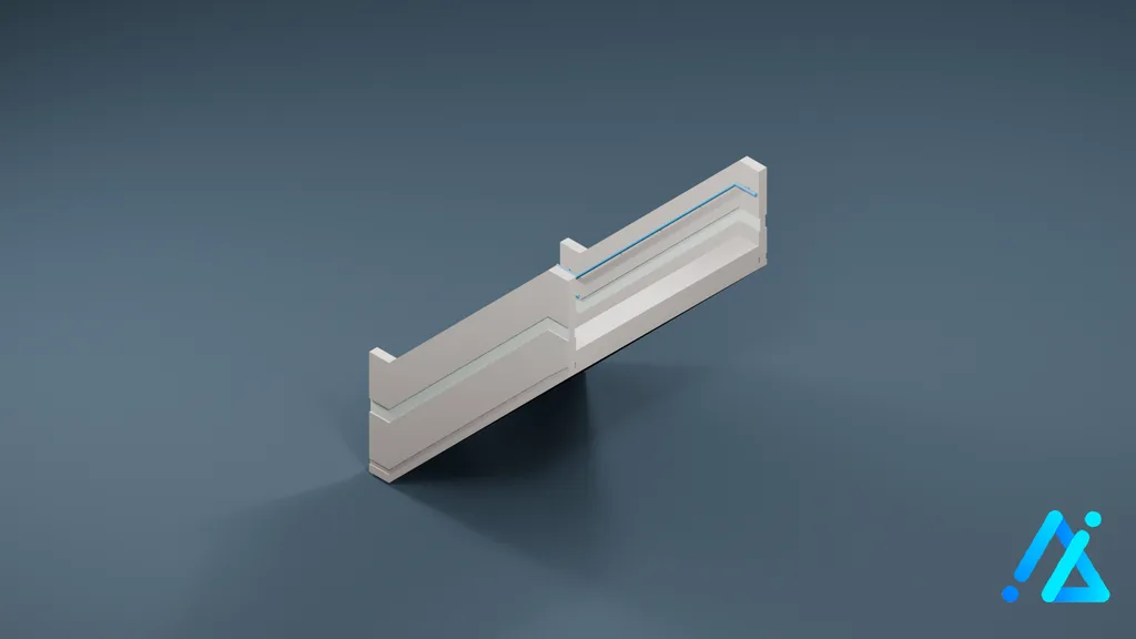 Low-Poly Ladder 01 — 3D model preview