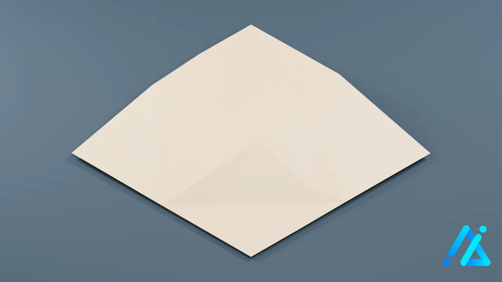Low-Poly Land Terrain Tile 03 F — 3D model preview
