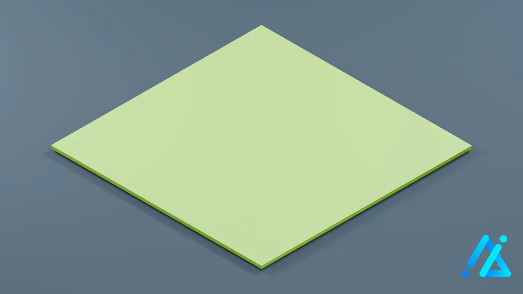 Low-Poly Lawn Terrain Tile 01 — 3D model preview