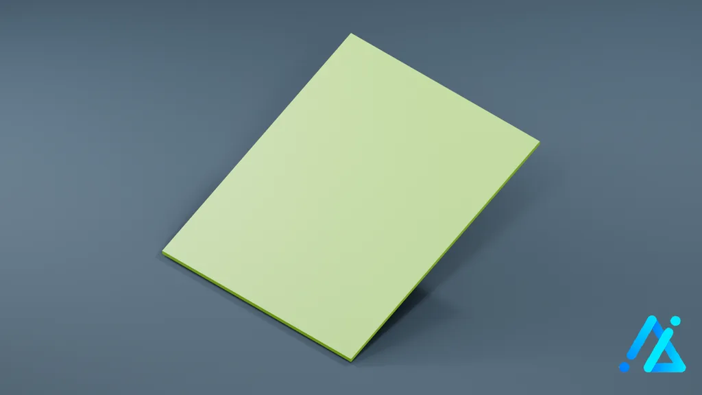 Low-Poly Lawn Terrain Tile 03 — 3D model preview