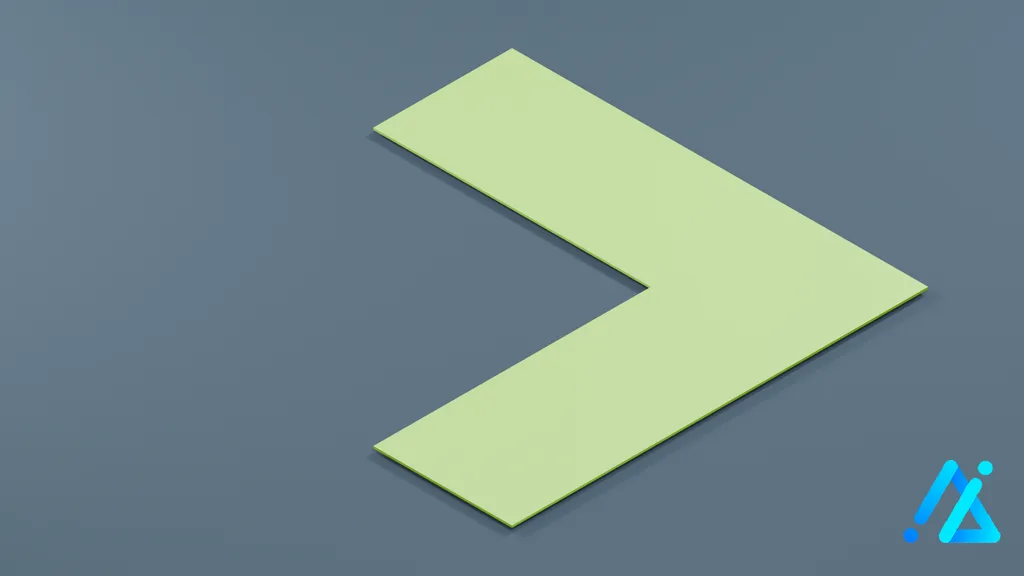 Low-Poly Lawn Terrain Tile 04 — 3D model preview