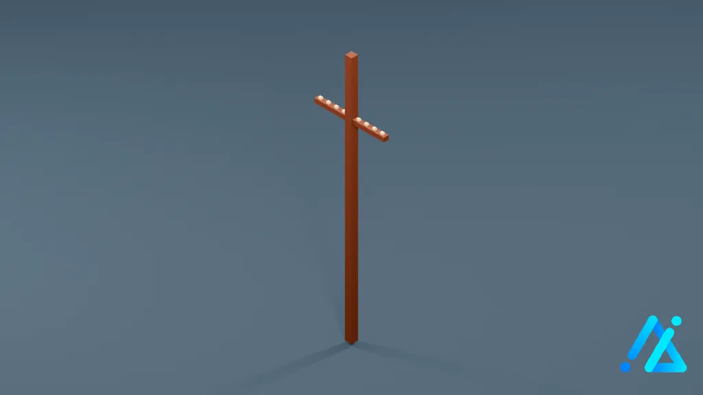 Low-Poly Light Fixture 04 — 3D model preview