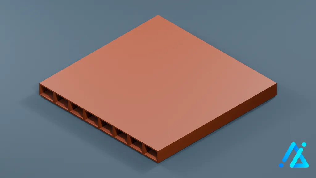 Low-Poly Wooden Cargo Pallet 01 — 3D model preview