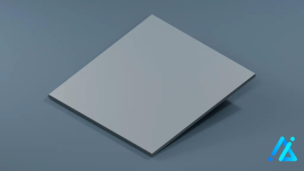 Low-Poly Road Section 02 — 3D model preview