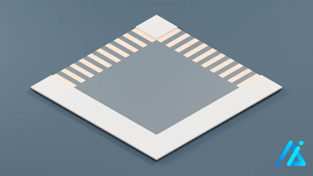 Low-Poly Road Section 027 — 3D model preview