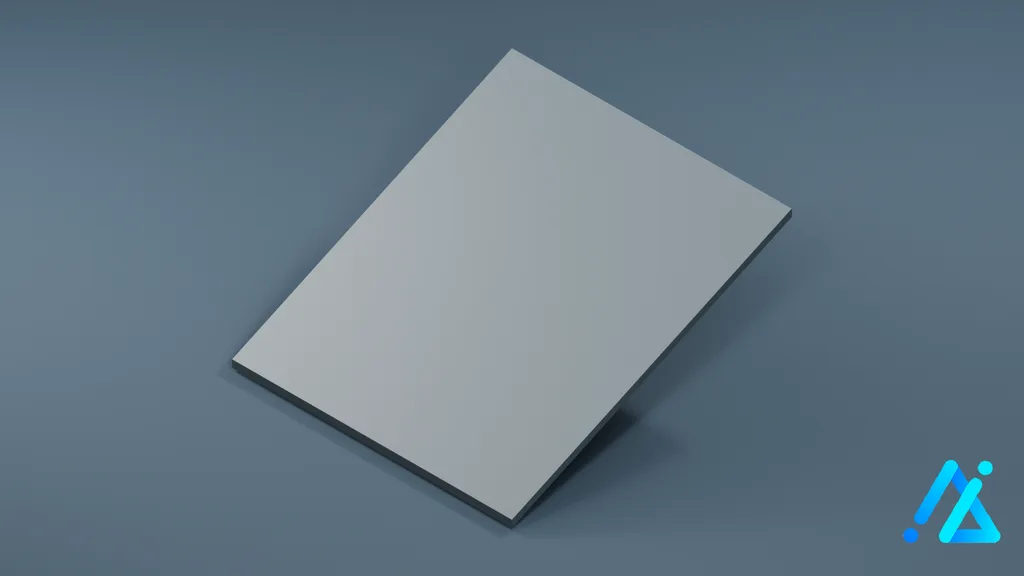 Low-Poly Road Section 03 — 3D model preview