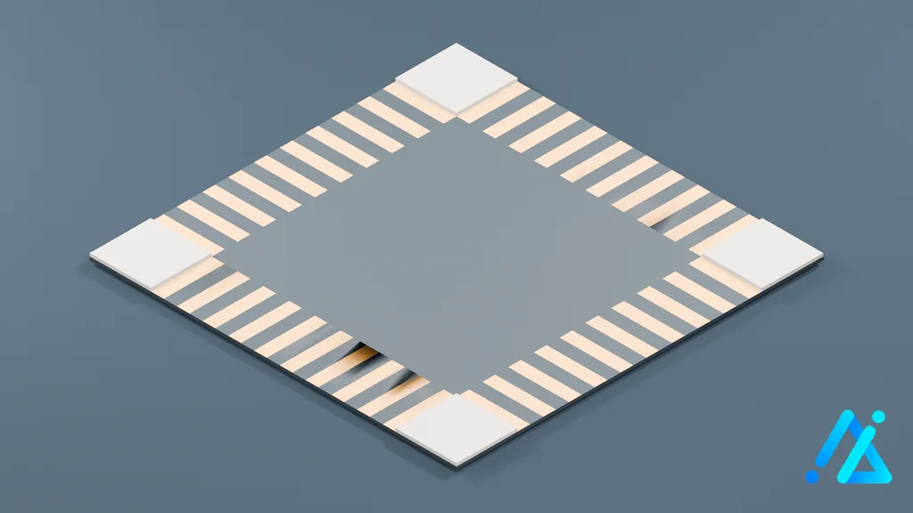 Low-Poly Road Section 030 — 3D model preview