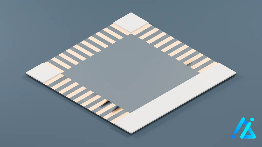 Low-Poly Road Section 031 — 3D model preview