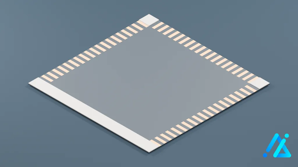 Low-Poly Road Section 037 — 3D model preview
