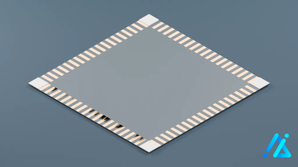 Low-Poly Road Section 038 — 3D model preview