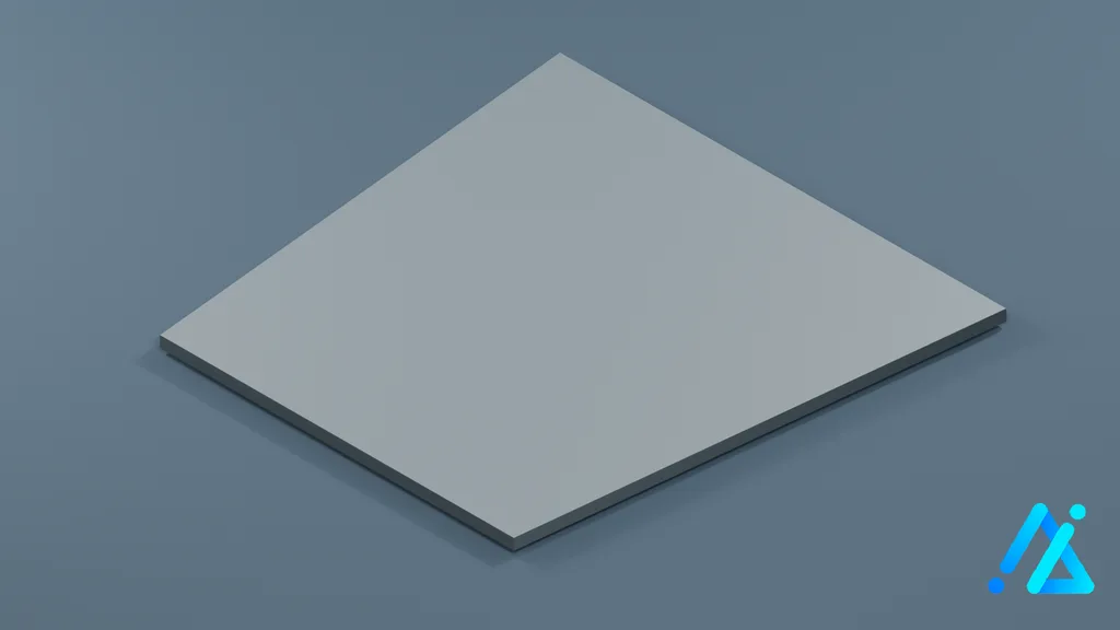 Low-Poly Road Section 11 — 3D model preview
