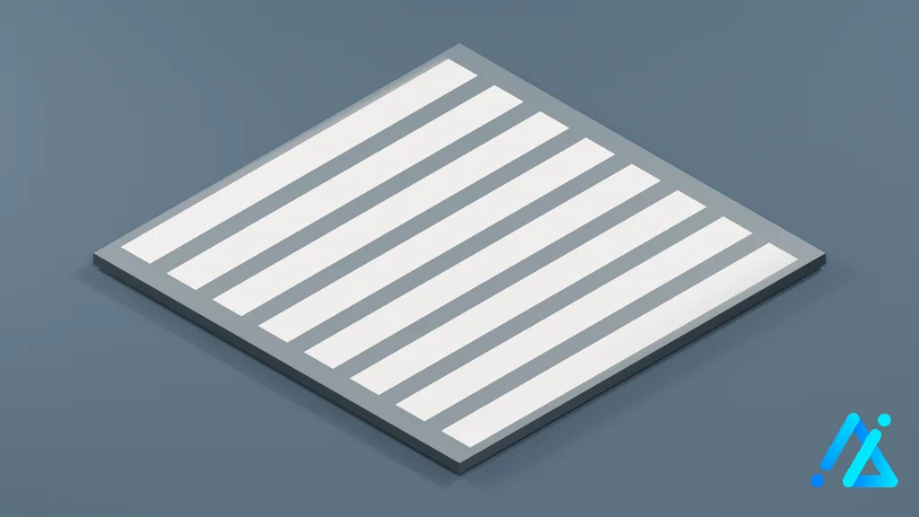 Low-Poly Road Section 13 — 3D model preview