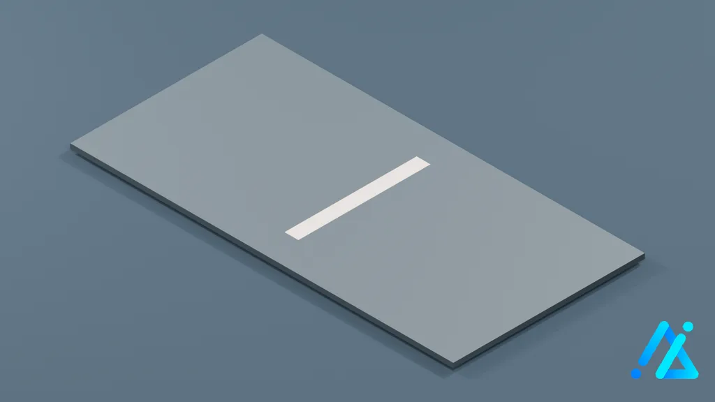 Low-Poly Road Section 19 — 3D model preview