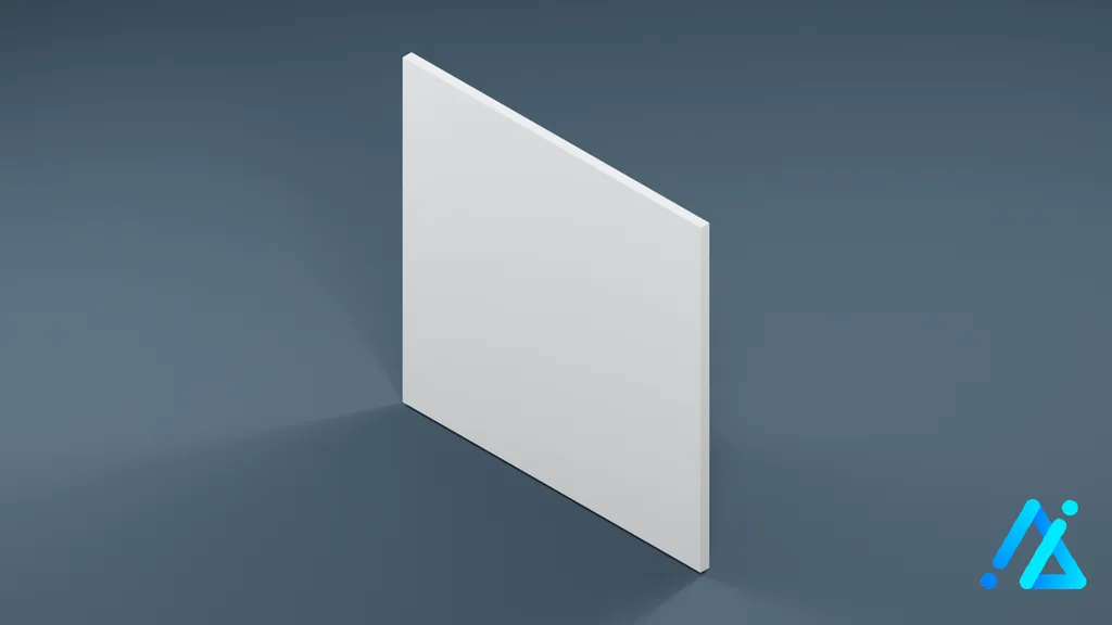 Low-Poly Road Sign 02 — 3D model preview