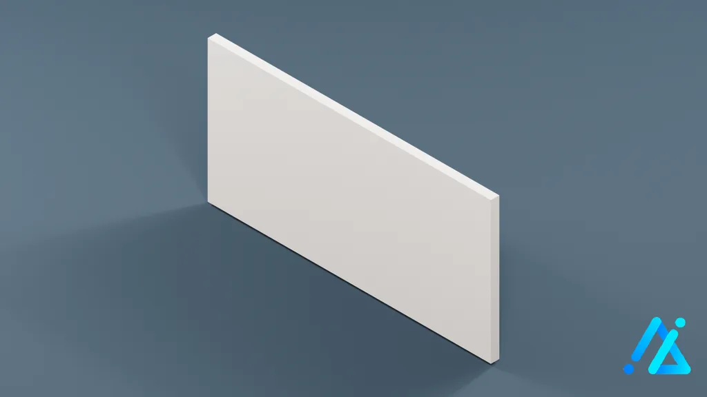 Low-Poly Road Sign 03 — 3D model preview