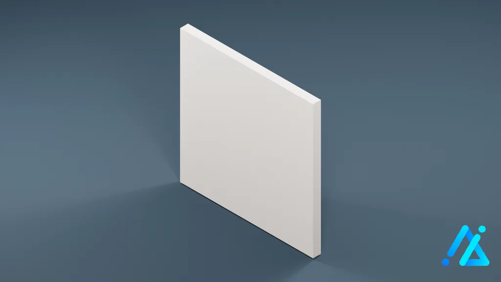 Low-Poly Road Sign 04 — 3D model preview