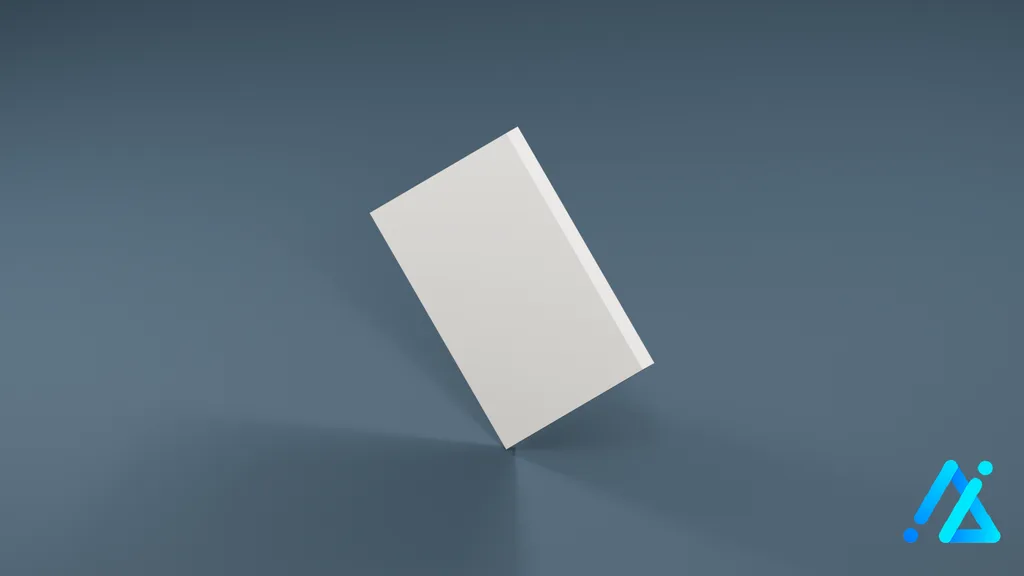 Low-Poly Road Sign 05 — 3D model preview