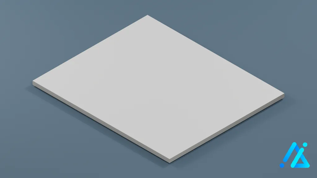Low-Poly Runway Strip 09 — 3D model preview