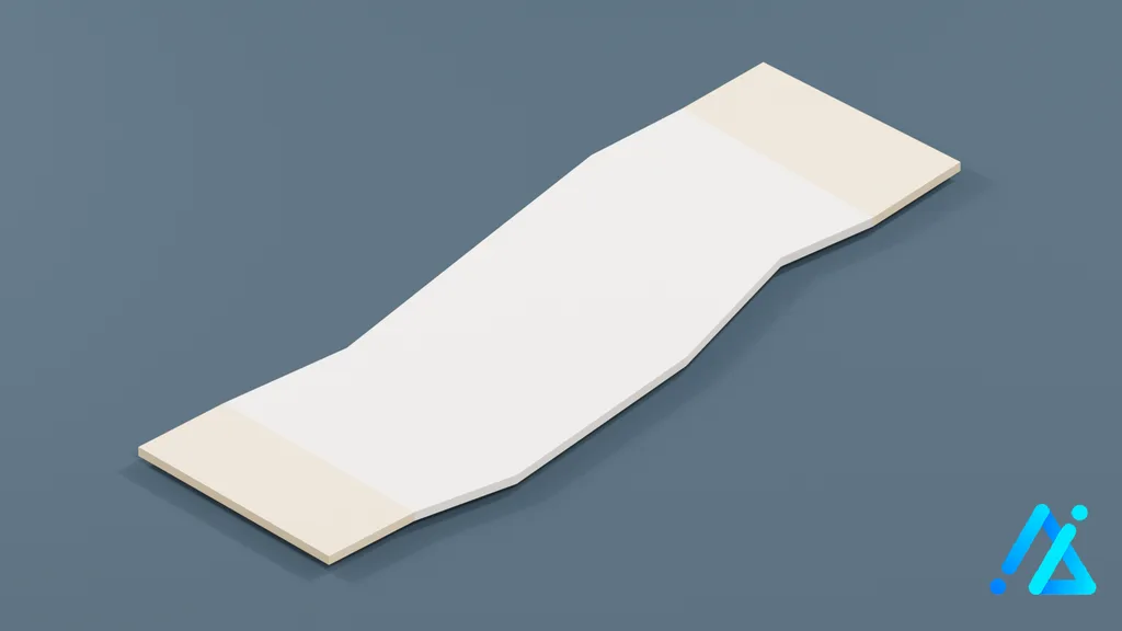 Low-Poly Towel Prop 01 — 3D model preview