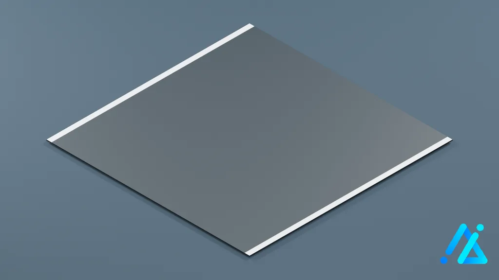 Low-Poly Track Section 01 — 3D model preview
