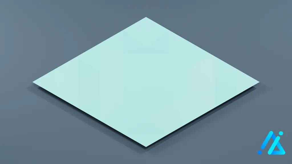Low-Poly Water Terrain Tile 01 — 3D model preview