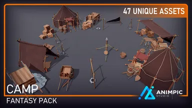 POLY - Medieval Camp