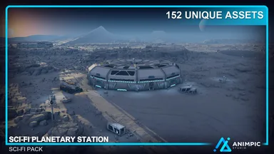 POLY - Sci-Fi Planetary Station