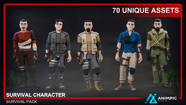 POLY - Survival Character & Customizer