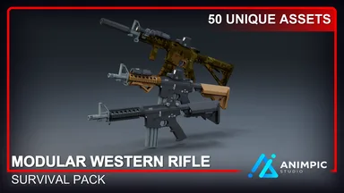 POLY - Modular Western Rifle & Customizer