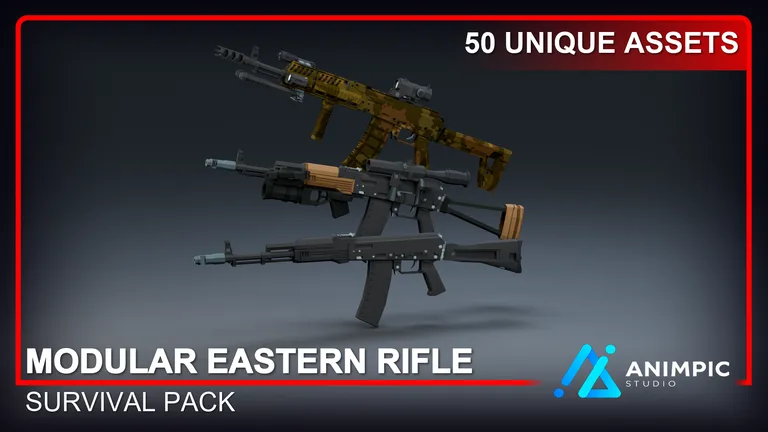 POLY - Modular Eastern Rifle & Customizer