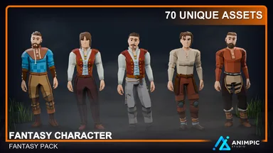 POLY - Fantasy Character & Customizer