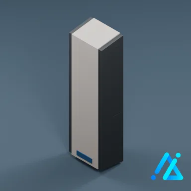 Low-Poly Air Conditioner Unit 04 I