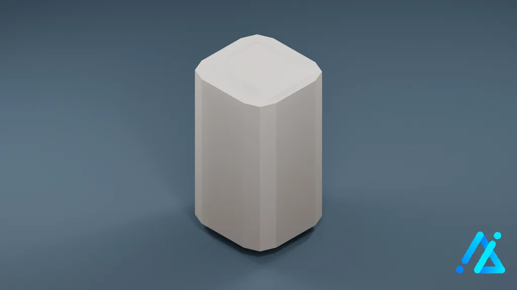 Low-Poly Water Heater 01 A — 3D model preview
