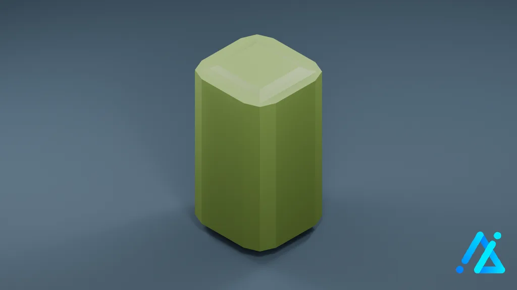 Low-Poly Water Heater 01 B — 3D model preview