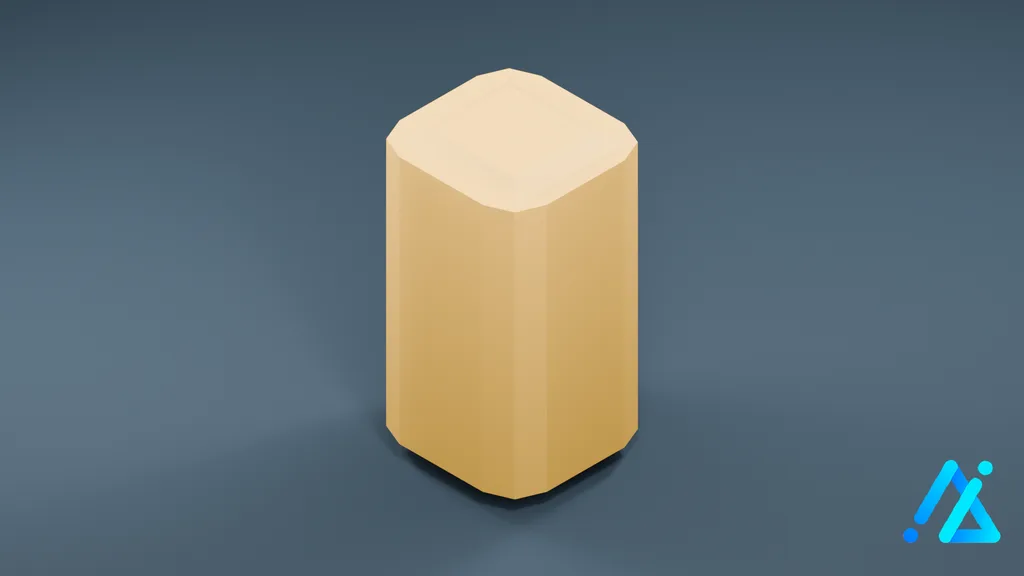 Low-Poly Water Heater 01 D — 3D model preview