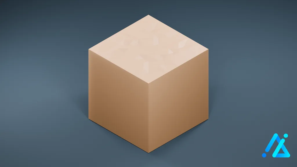Low-Poly Village Ground Tile 03 D — 3D model preview