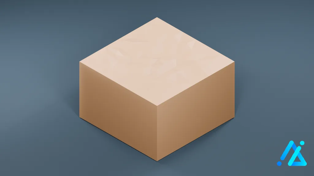 Low-Poly Village Ground Tile 03 E — 3D model preview