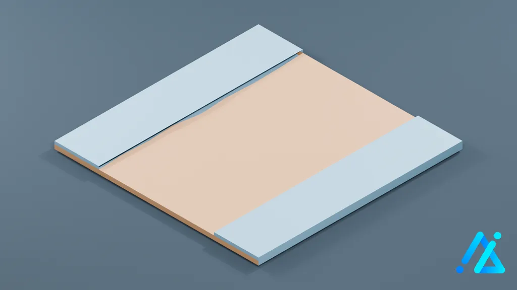 Low-Poly Village Ground Tile 03 A — 3D model preview