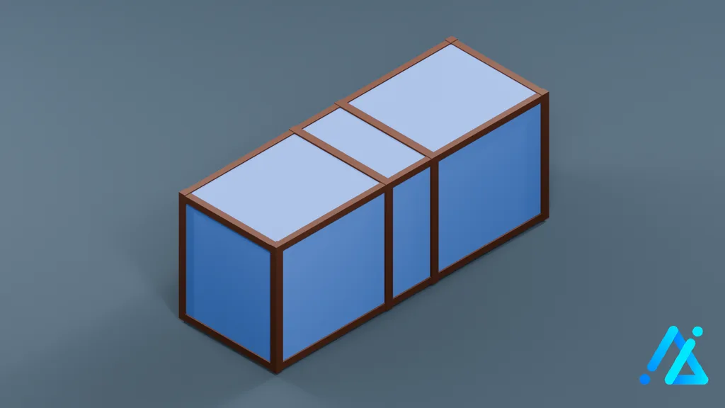 Low-Poly Chicken Pen 01 A — 3D model preview