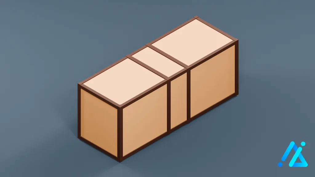 Low-Poly Chicken Pen 01 B — 3D model preview