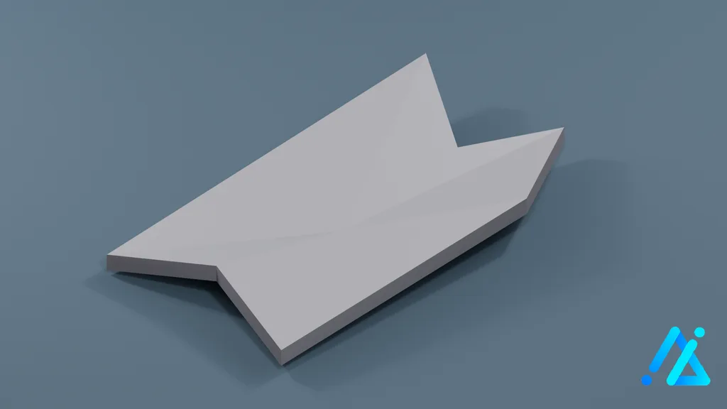 Low-Poly Rock Prop 02 — 3D model preview