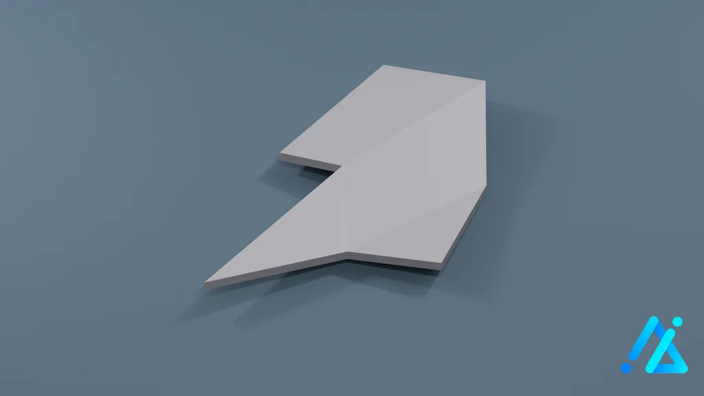 Low-Poly Rock Prop 03 — 3D model preview